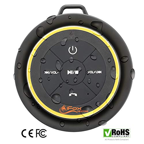 Best Shower Speakers of 2020 Best Shower Speakers of 2020 iFox iF012 Bluetooth Shower Speaker - Certified Waterproof - Wireless It Pairs Easily to All Your...