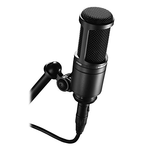 Best Noise-Canceling Microphones Best Noise-Canceling Microphones Audio-Technica AT2020 Cardioid Condenser Studio XLR Microphone, Black, Ideal for Project/Home Studio...