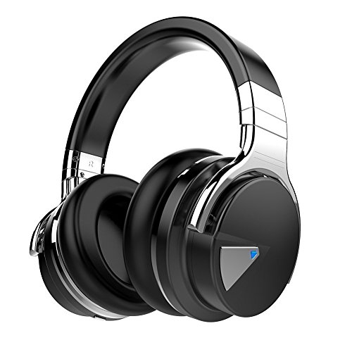 Best Noise Cancelling Headphones Under 50$ 18 COWIN E7 Active Noise Cancelling Headphones Bluetooth Headphones with Microphone Deep Bass Wireless Headphones...