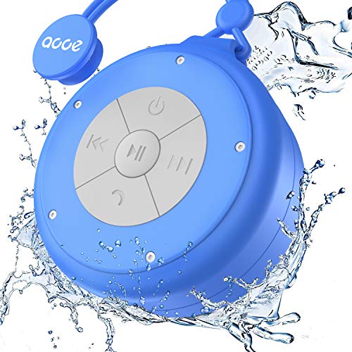 Best Shower Speakers of 2020 Best Shower Speakers of 2020 OJA Shower Speaker, Mini Wireless Waterproof Bluetooth Speaker, 5W Driver, Suction Cup, Portable...