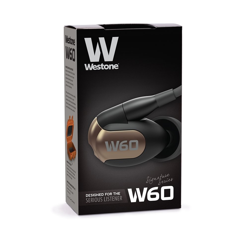 The Greatest Bass Earbuds Westone W60 Six-Driver True-Fit Earphones The Greatest Bass Earbuds Westone W60 Six-Driver True-Fit Earphones