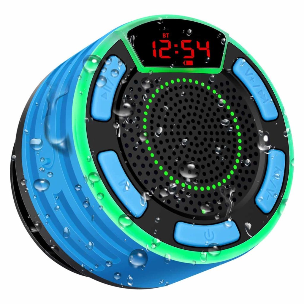 Best Shower Speakers of 2020 Best Shower Speakers of 2020 BassPal IPX7 Waterproof Portable Wireless Shower Speaker