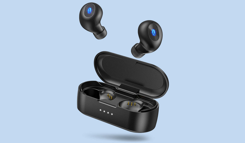Best Wireless Bluetooth earbuds under $50 TaoTronics SoundLiberty 77 Best Wireless Bluetooth earbuds under $50- TaoTronics SoundLiberty 77