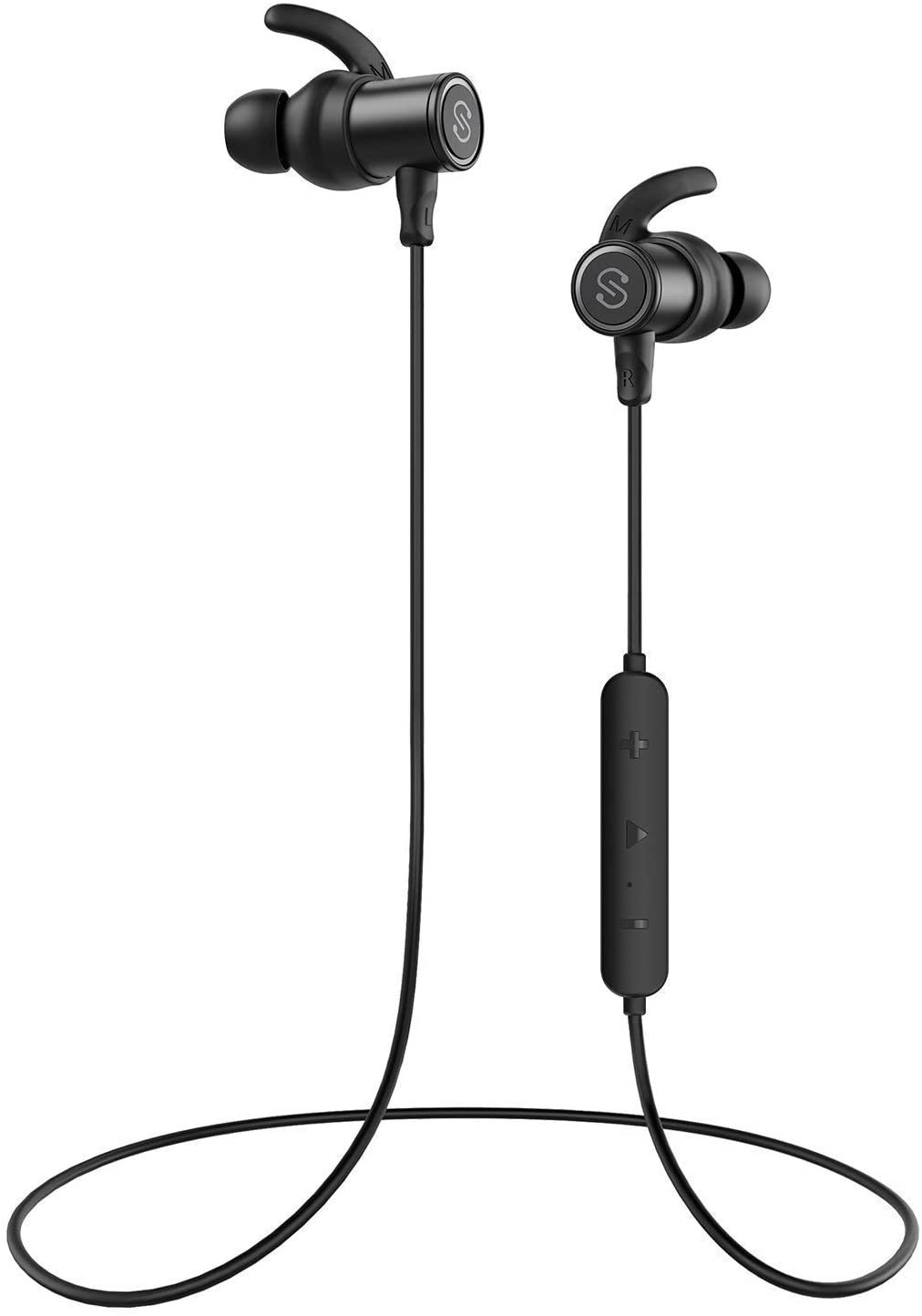 SoundPEATS Bluetooth Earphones, Wireless 5.0 Magnetic Earphones, in-Ear IPX6 Sweatproof Earbuds with Mic SoundPEATS Bluetooth Earphones, Wireless 5.0 Magnetic Earphones, in-Ear IPX6 Sweatproof Earbuds with Mic