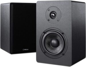 Full Micca PB42X Powered Bookshelf Speaker Review