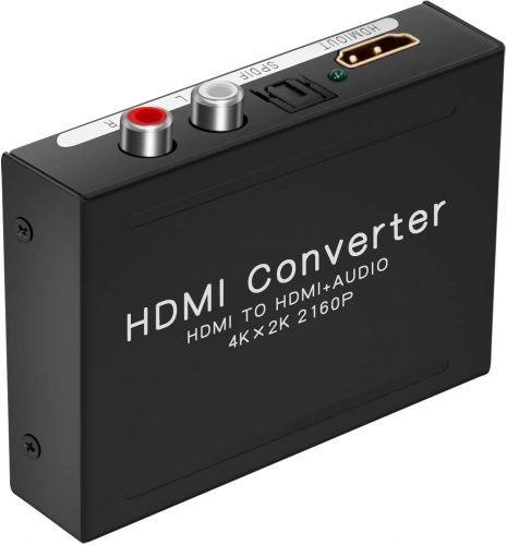 Best HDMI to RCA Converters Adapters in 2020 Best HDMI to RCA Converters Adapters in 2020 TAKIESO 4K HDMI to HDMI + Audio Extractor One HDMI Input to HDMI + Audio (SPDIF + RCA Stereo) Output