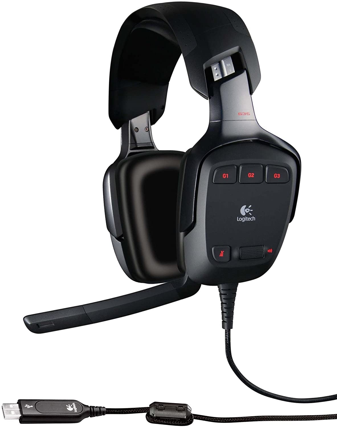 Logitech G35 7.1-Channel Surround Sound Gaming Headset