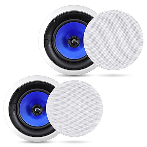 Best Pyle Speakers Review 9 Pyle PIC8E 8 Inch 300W Ceiling / Wall Mount Speakers