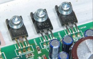 Car Amp blown output Transistors