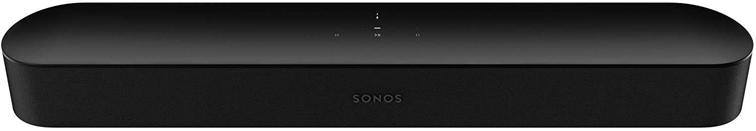 Sonos Beam - Smart TV Sound Bar with Amazon Alexa Built-in - Black 