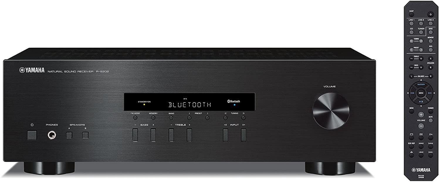Best Stereo Amp Under $200 – Yamaha R-S202BL
