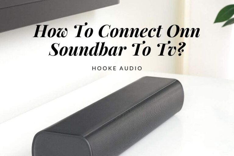 Connect Onn Soundbar to TV