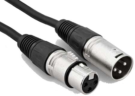 Best Audio Interfaces Under $500 XLR connectors male female