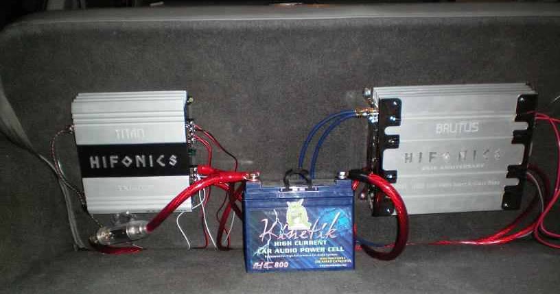 How to Connect Two Amps to a Single Power Wire