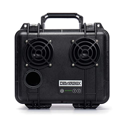 DemerBox: Waterproof, Portable, and Rugged Outdoor Bluetooth Speakers. Loud Sound, Deep Bass, 40+ hr Battery Life, Dry Box + USB Charging, Multi-Pairing Party Mode. Built to Last