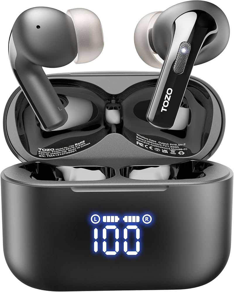 TOZO T20 wireless earbuds